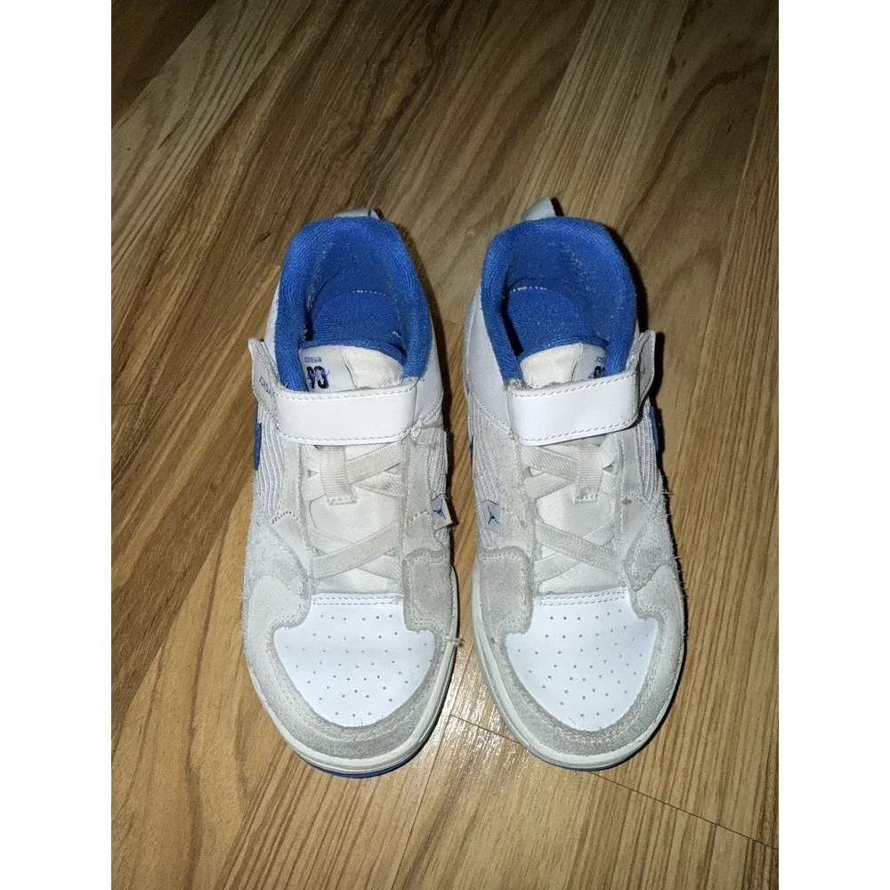 Nike Jordan Stadium 90 TD Boys‎ 1Y White Game Royal Casual Shoe DX4396-104